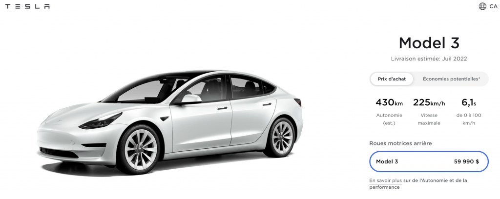 La demande pour les voitures électriques Tesla a bondi de 100 % depuis une semaine.