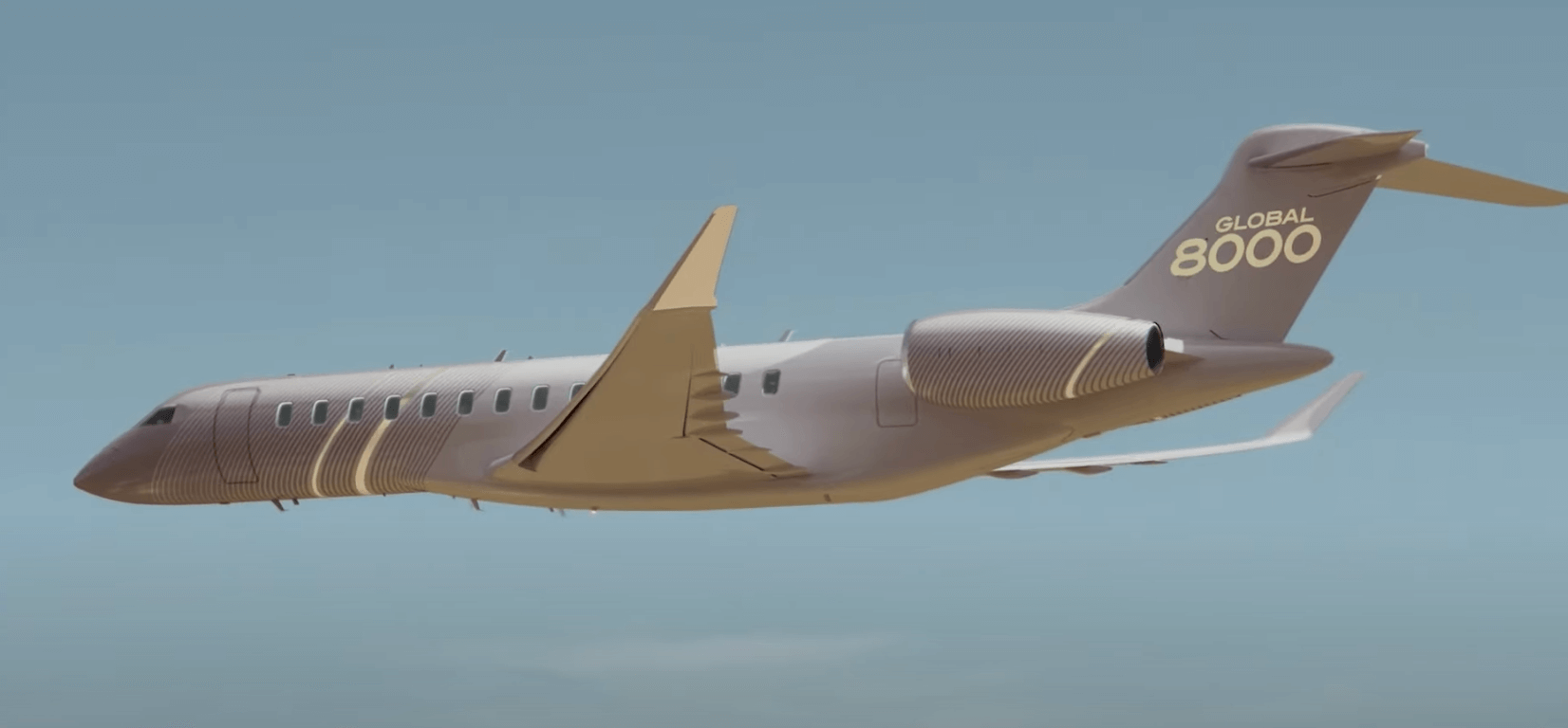 (Vidéo) Bombardier lance son Global 8000 CahMire plus