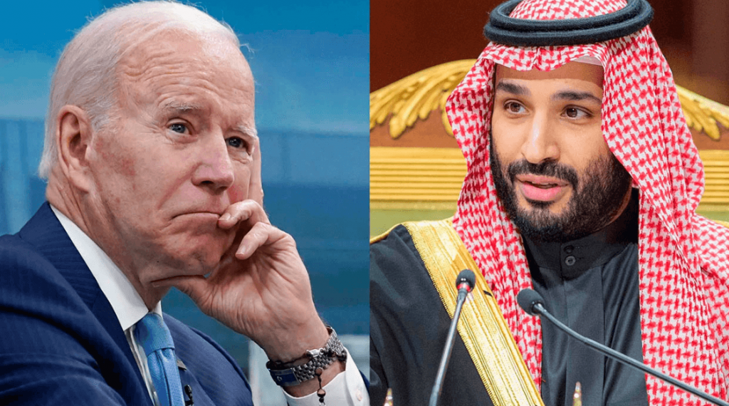 Le courant passe de moins en moins entre les États-Unis (Joe Biden) et l'Arabie saoudite (prince héritier Mohammed ben Salmane).
