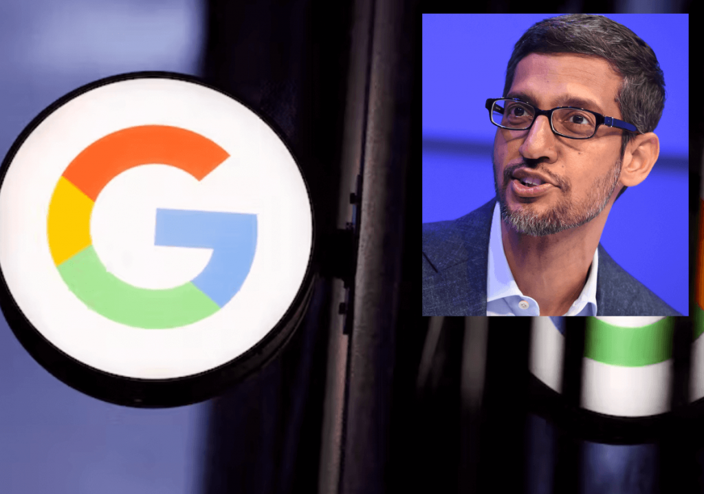 Le PDG de Google et Alphabet, Sundar Pichai.

